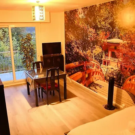F1 Entier Cosy Style Asiatique Montgeron, Proche Paris Apartment *
